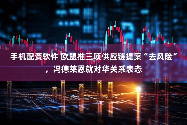 手机配资软件 欧盟推三项供应链提案“去风险”，冯德莱恩就对华关系表态