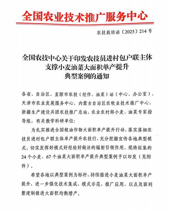 配资查询网 油菜大省有多“硬核”，12个油菜基地入选全国大面积单产提升典型案例