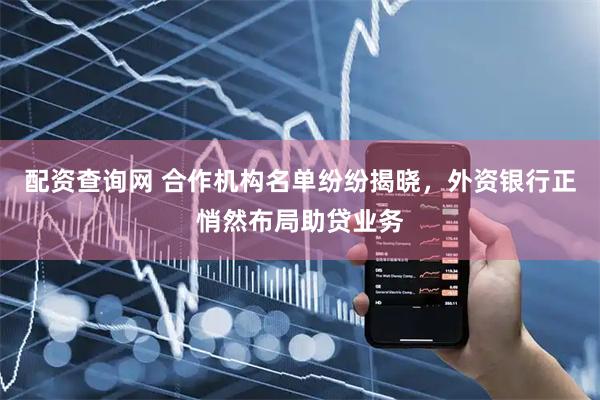 配资查询网 合作机构名单纷纷揭晓，外资银行正悄然布局助贷业务