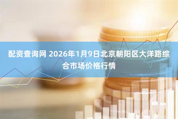 配资查询网 2026年1月9日北京朝阳区大洋路综合市场价格行情